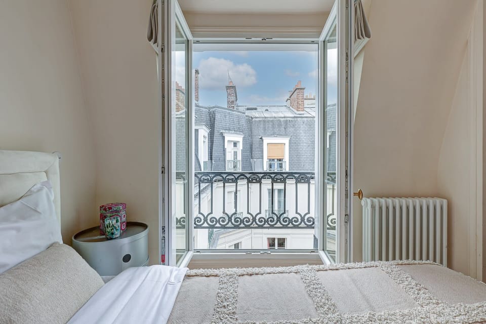 The view from the bedroom