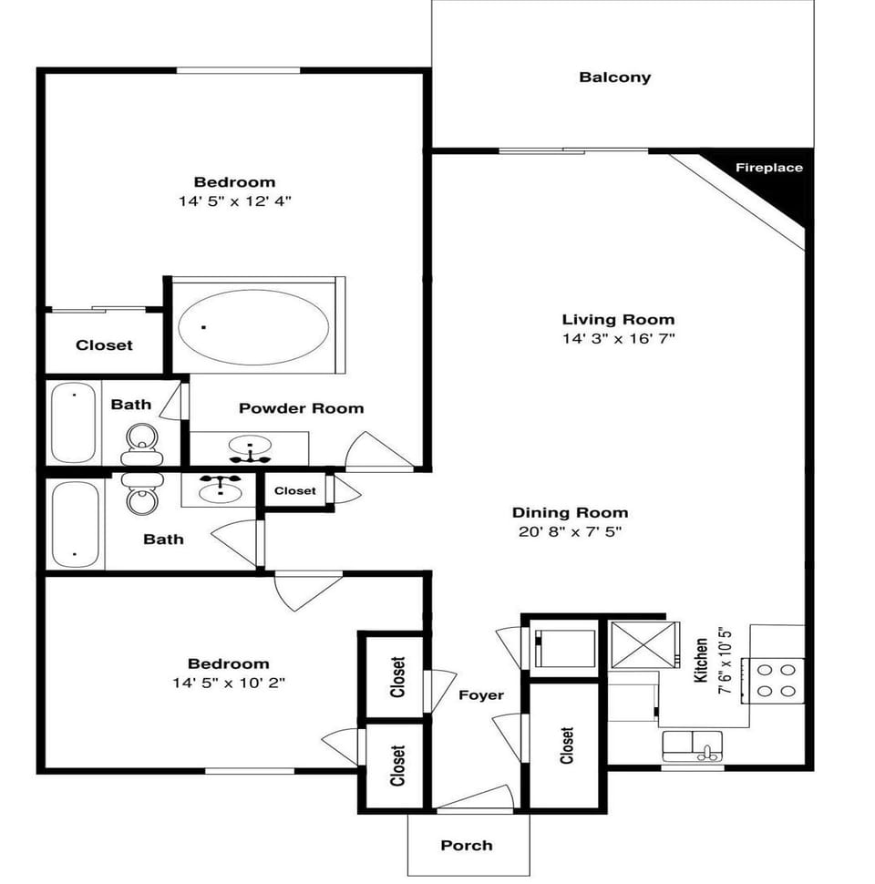 Paradise Pines Whispering Pines 133 Floor Plan