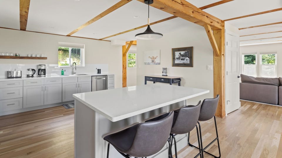 Fully equipped main house kitchen
