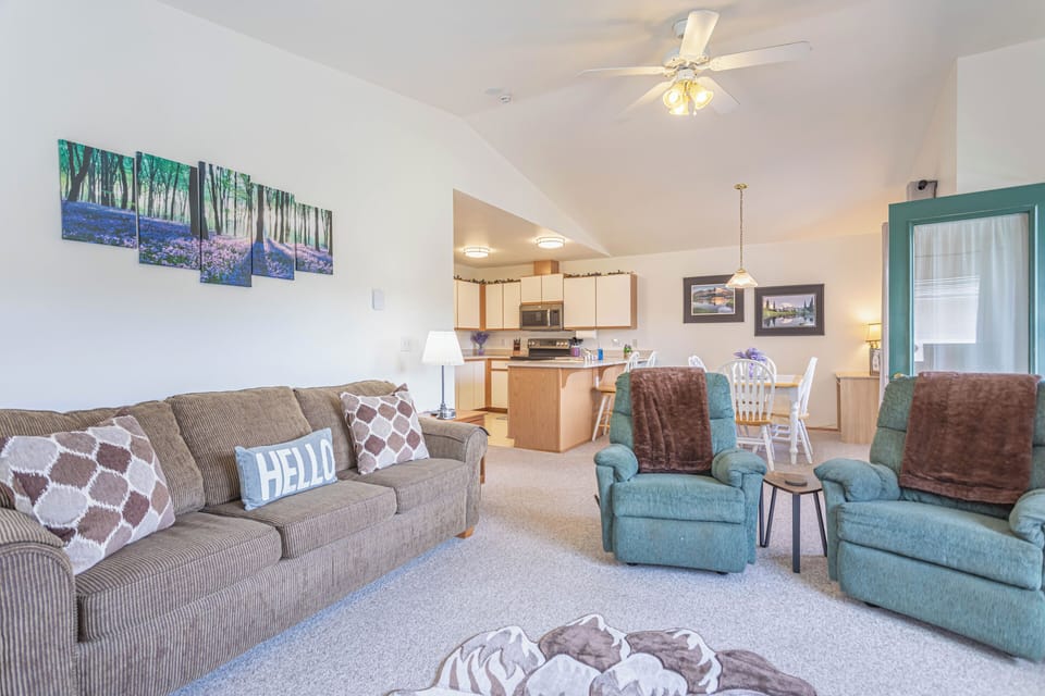 Open floor plan