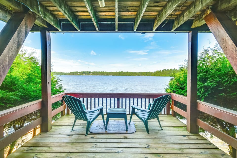 Harrisville Vacation Rental | 3BR | 1BA | Steps to Access | 1,668 Sq Ft