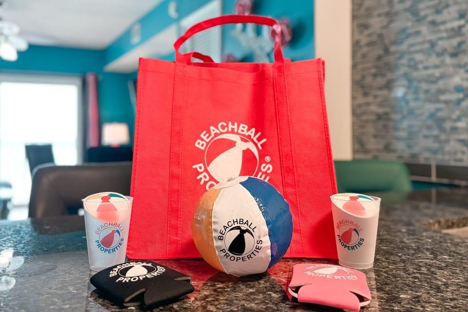 Beachball swag bag!
