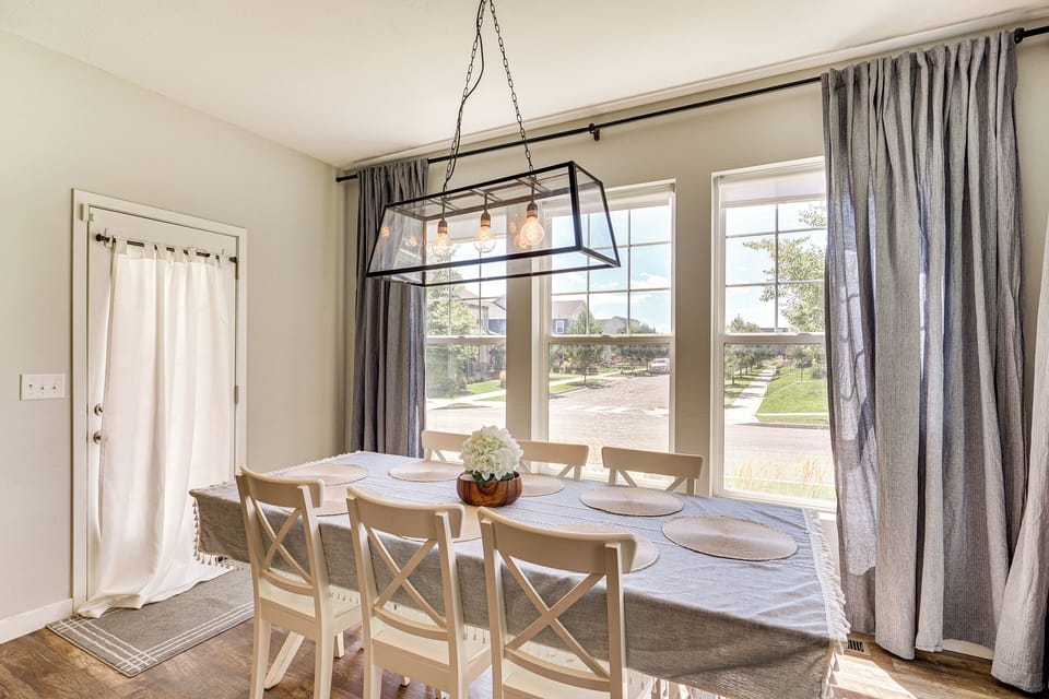 Dining Area | Dishware & Flatware | Main Level