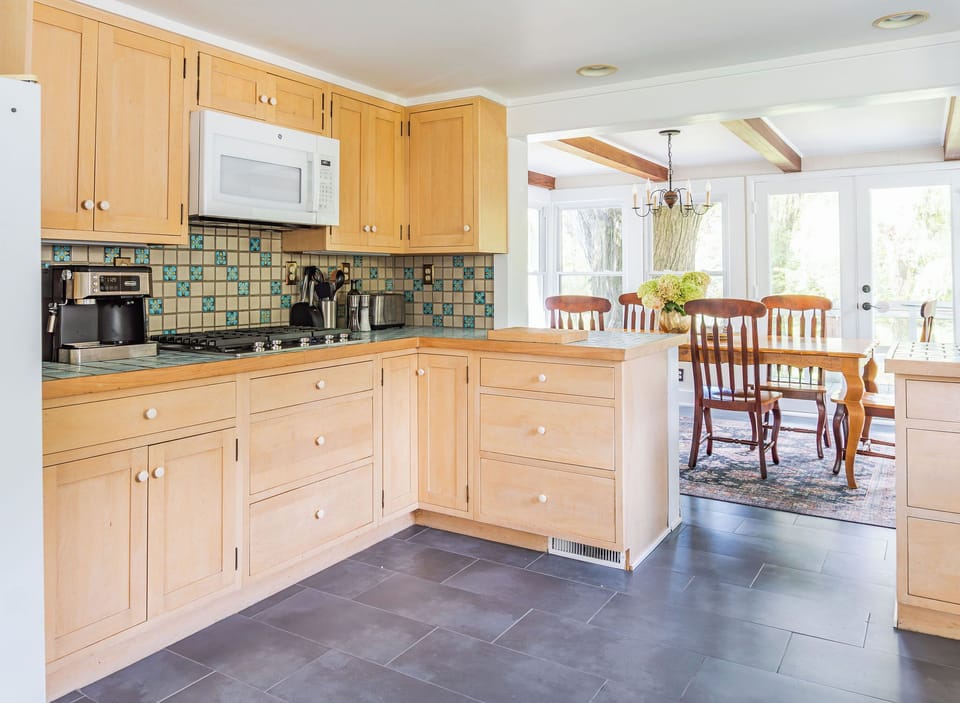 an open concept kitchen 