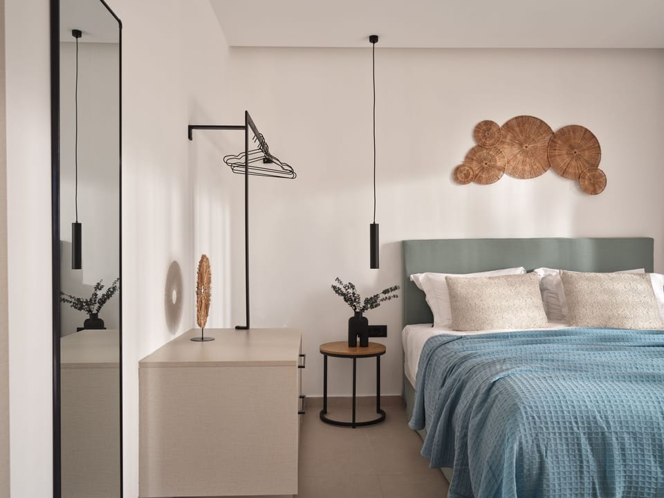 Stimulating bedroom design. 