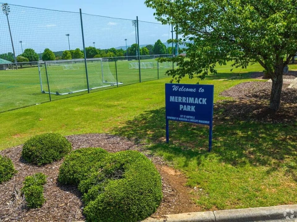 Merrimack park 6 min drive from the property