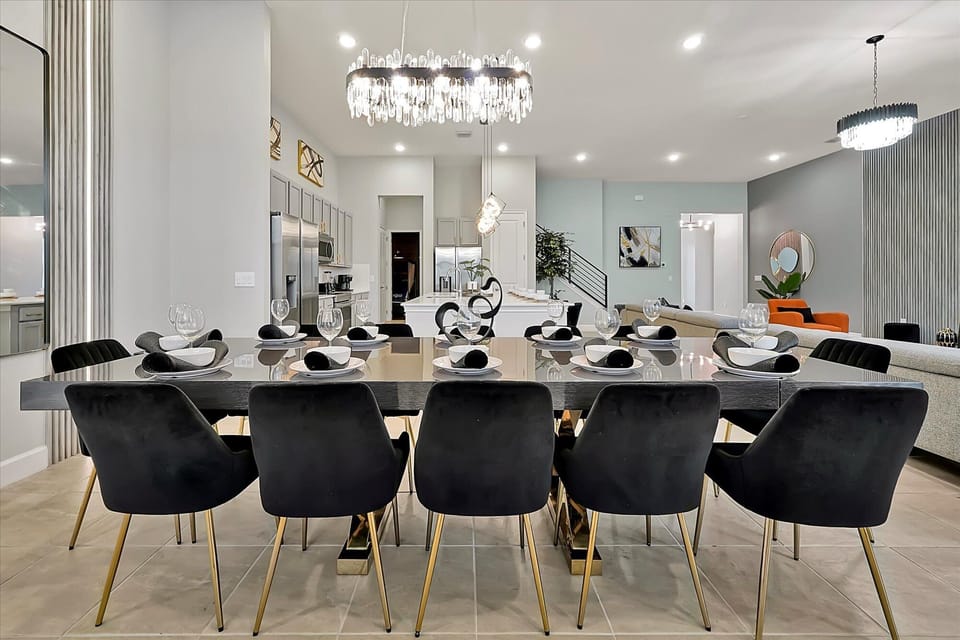 Dining Area and Kitchen