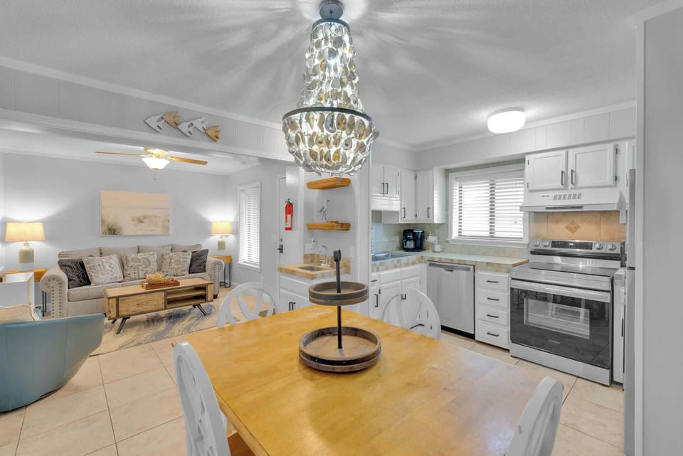 Open living floor plan