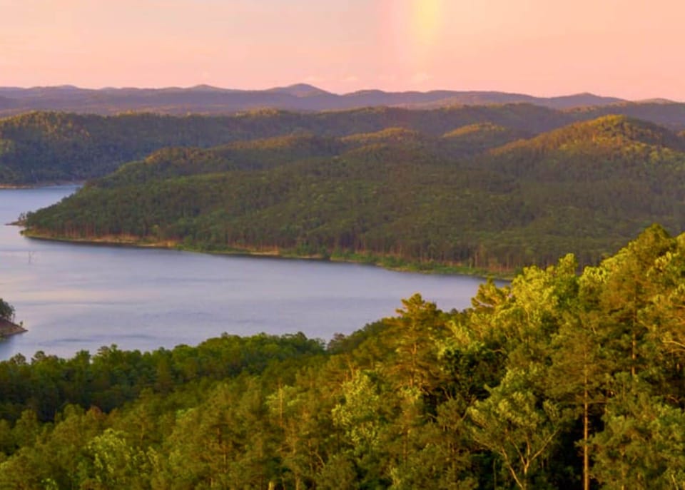Enjoy a short drive to the stunning Broken Bow Lake, perfect for a day of relaxation, water adventures, and breathtaking views.