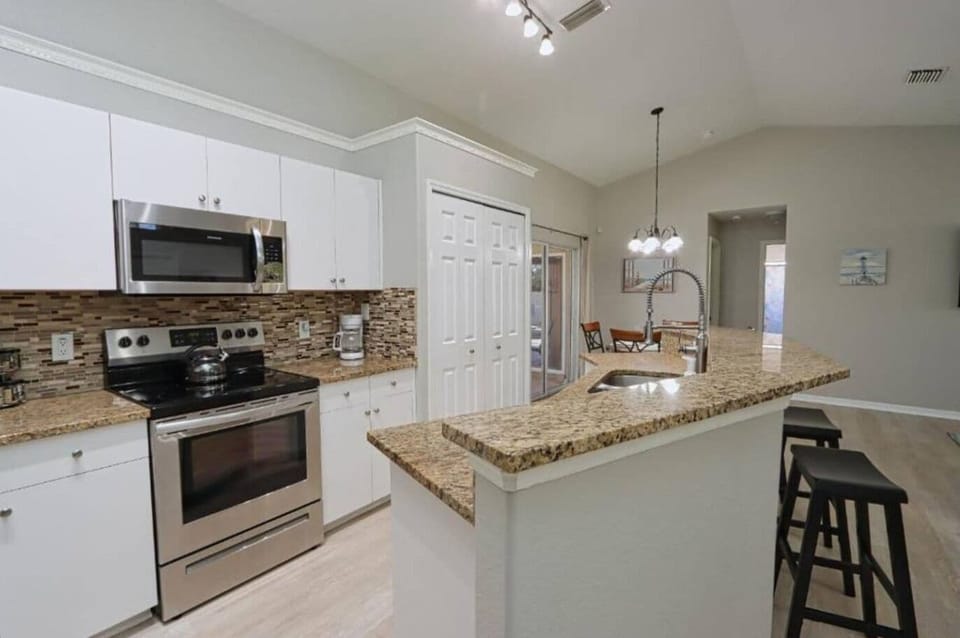 Kitchen with Pantry for ample storage 