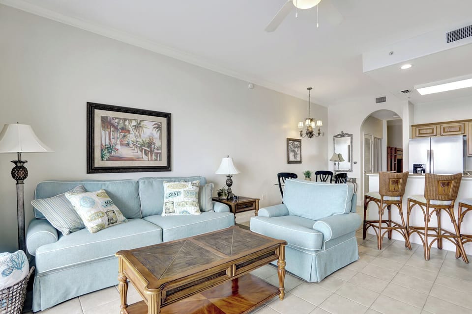Living Room with Queen Sofa Bed