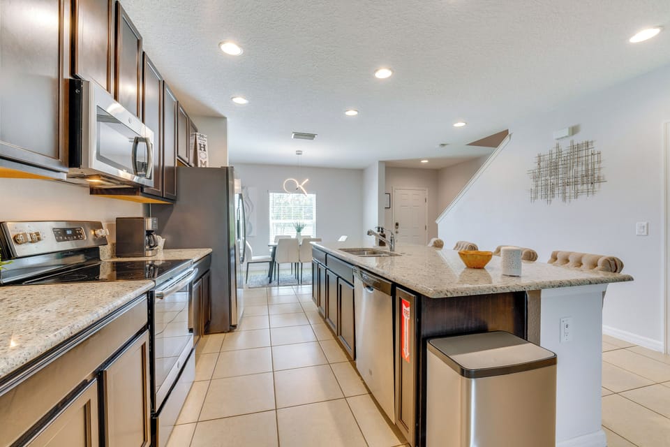 Kitchen | 1st Floor | Drip Coffee Maker | Air Fryer | Cooking Basics