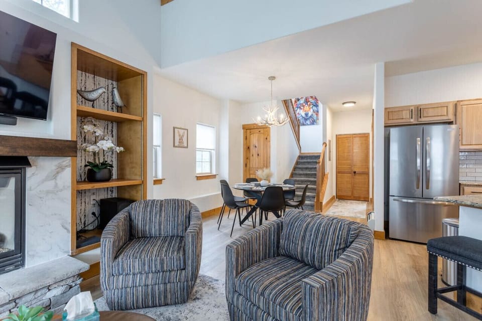 Open living room area
