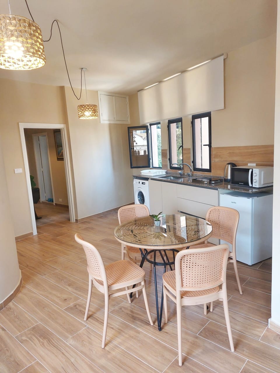 Dining and kitchenette area!