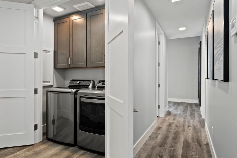 Laundry in your condo with soaps provided. Start each beach day with a dry towel