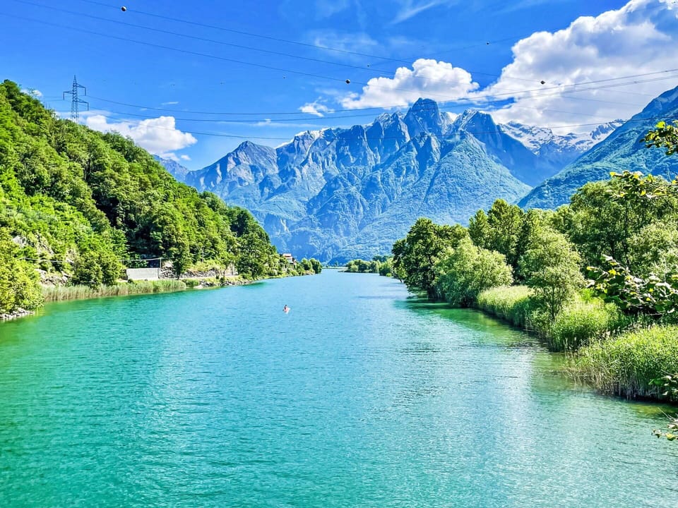 Blue, Water, Water Resources, Body Of Water, Mountainous Landforms, Watercourse, Mountain, Natural Landscape, Waterway, Bank