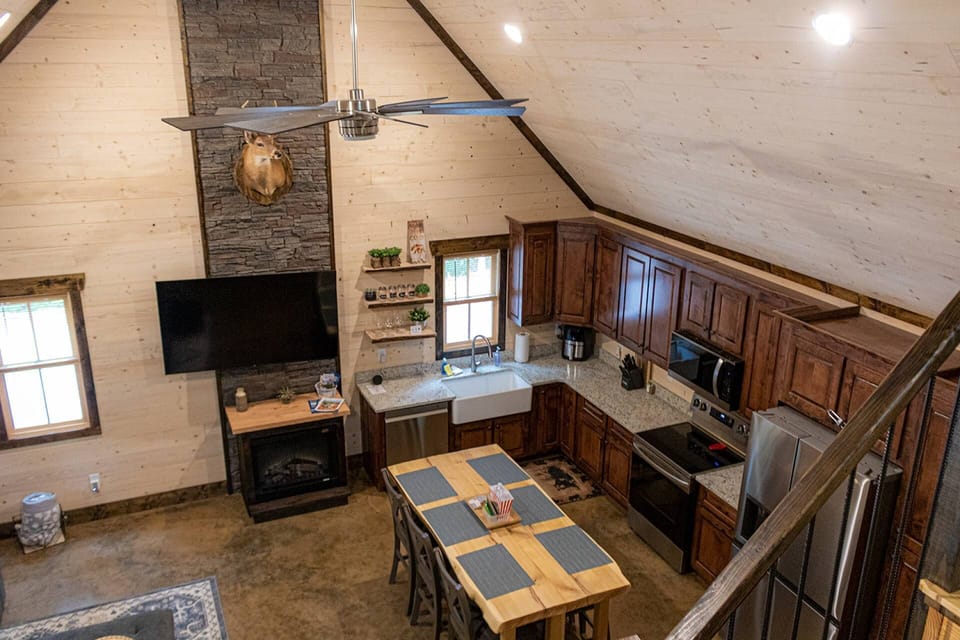Open and spacious floor plan.