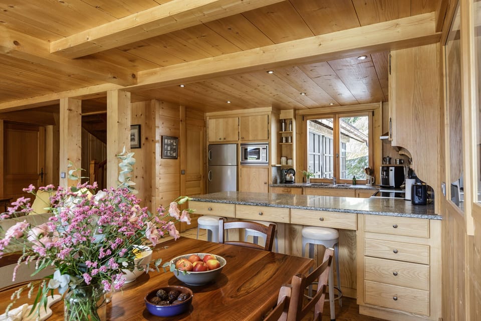 Luxury Chalet, Open plan Kitchen