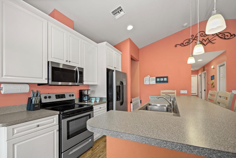 Kitchen with Stainless Steel Appliances