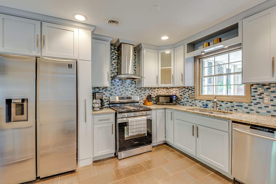 Kitchen | Drip Coffee Maker | Microwave | Dishwasher | 1st Floor