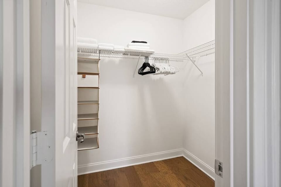 4th Bedroom Guest walk in closet 