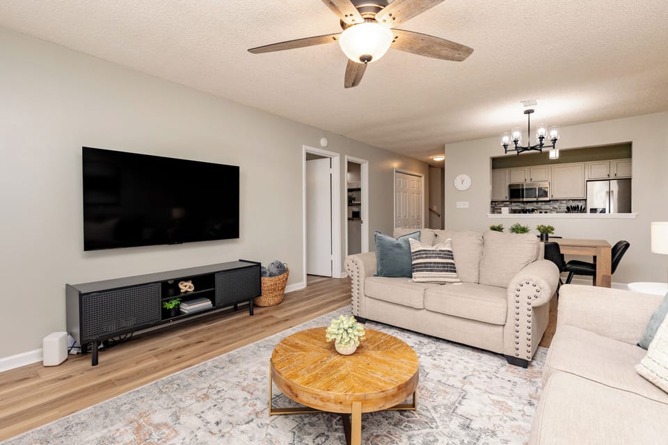 Living Room w/TV Streaming Capabilities