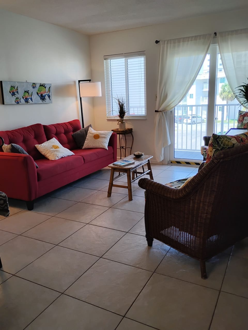 Living Room with pull out sofa