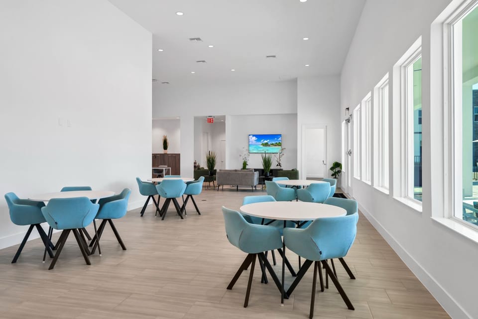 Clubhouse amenities with pool, lounges, and more, your perfect spot to relax or connect.
