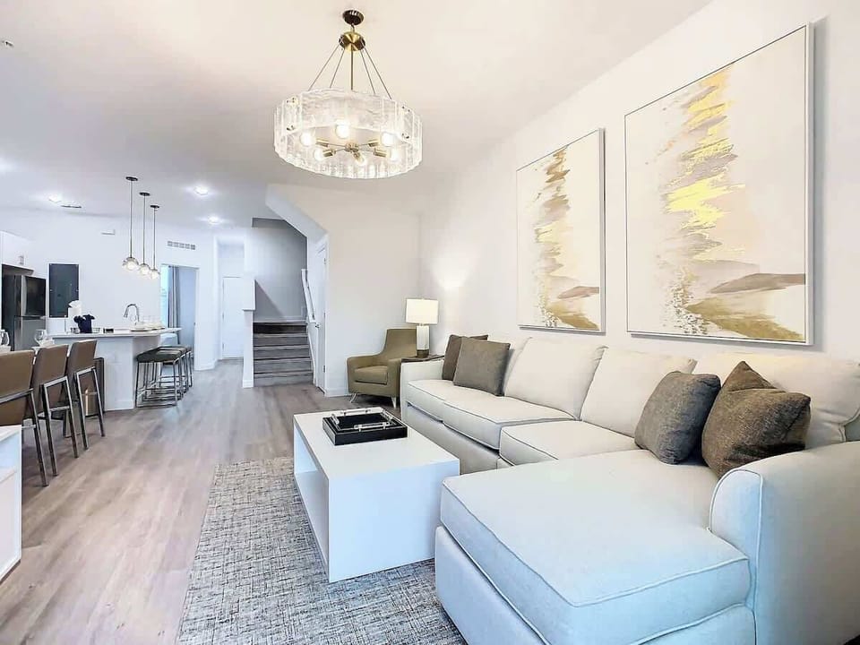 Cozy up in the spacious living area, perfect for unwinding with loved ones.