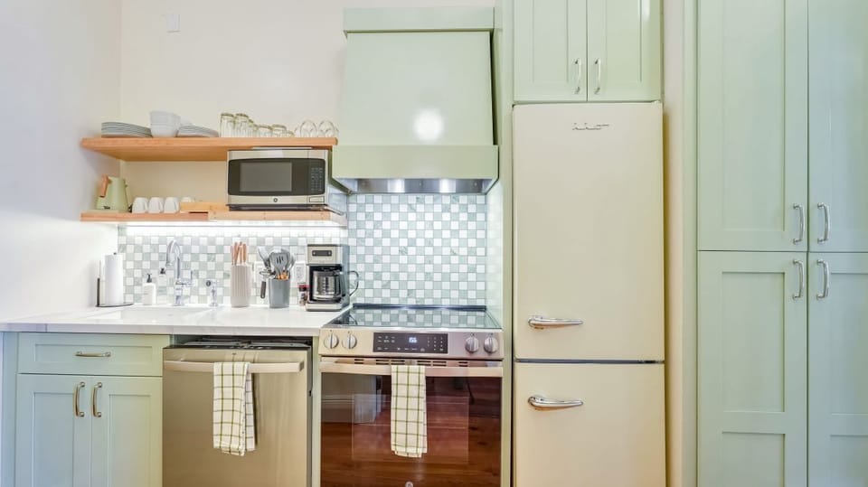 Whip up treats in your fresh, functional kitchen.