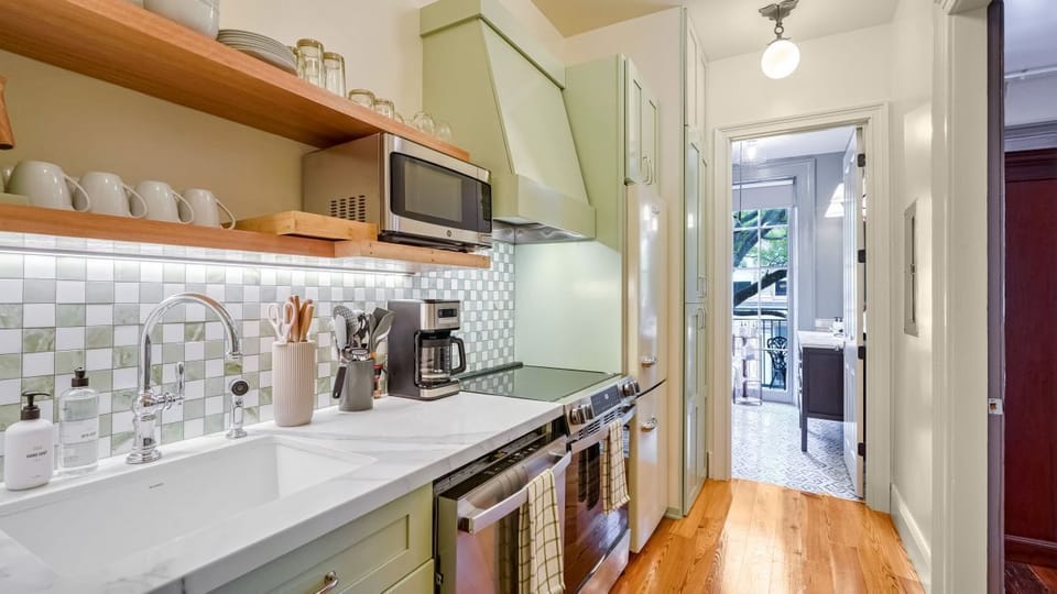 Fuel your adventures! A kitchen ready for all your mealtime needs.