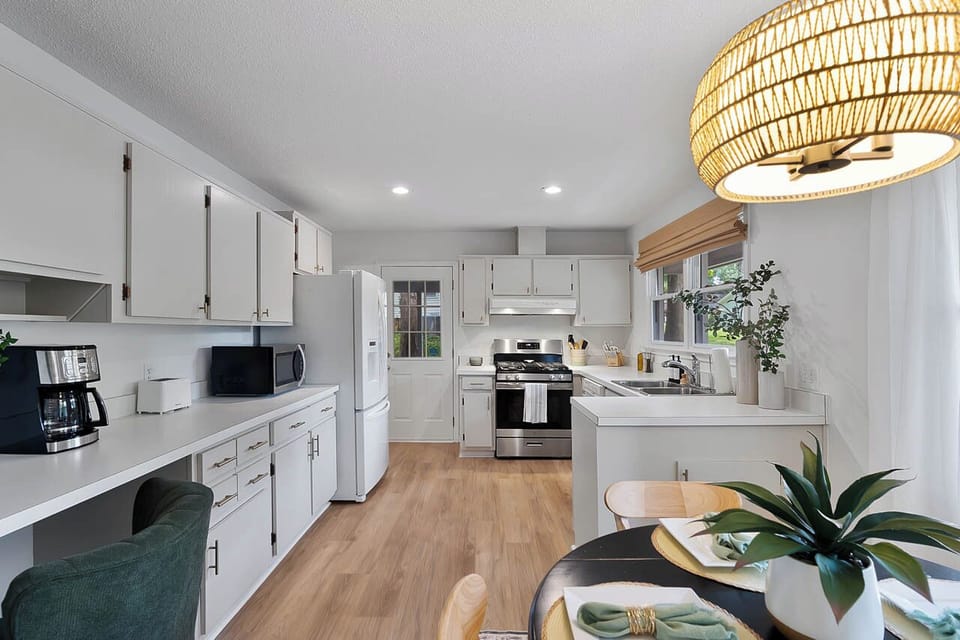 Whole area of the kitchen