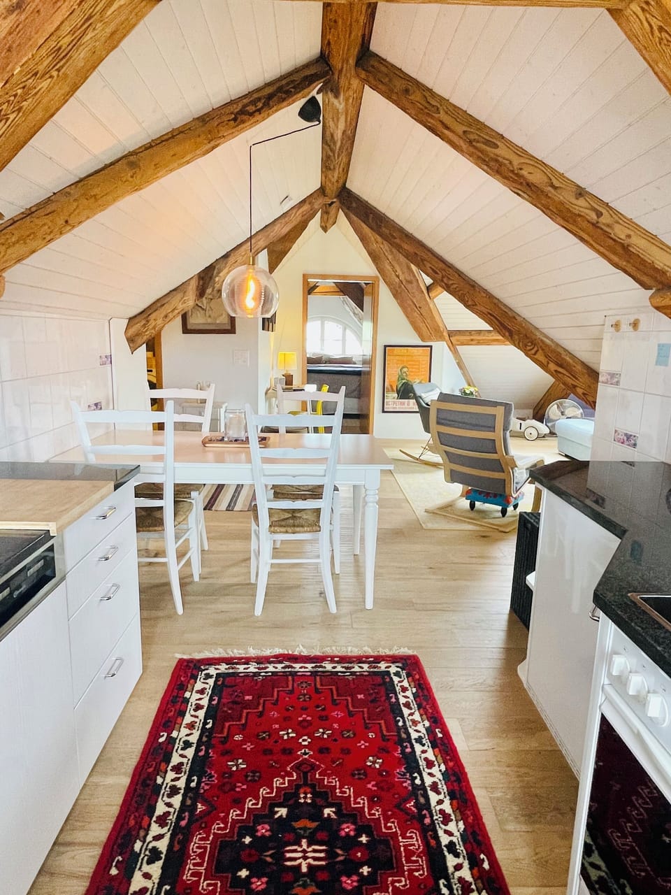 view from the kitchen