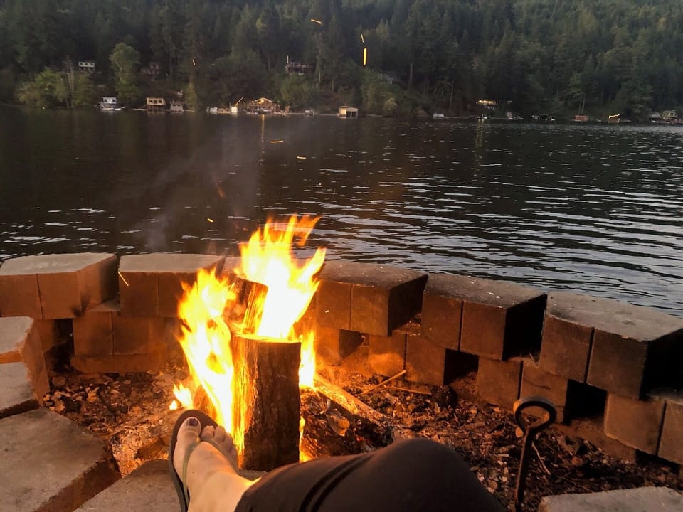 Enjoy S'mores at the end of the day. **Fires are subject to County burn bans