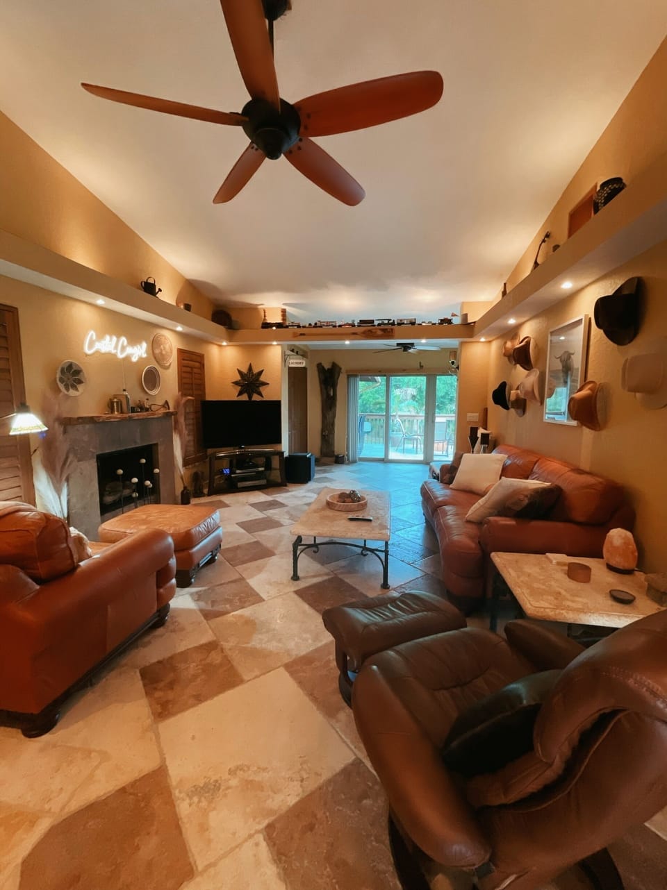 Main living room on second floor