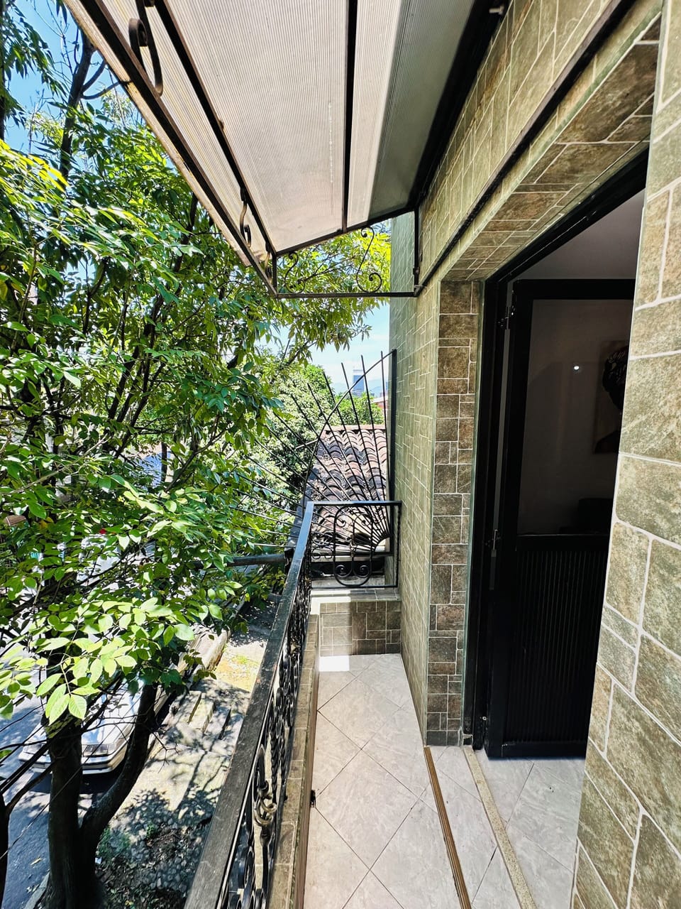 Exterior detail