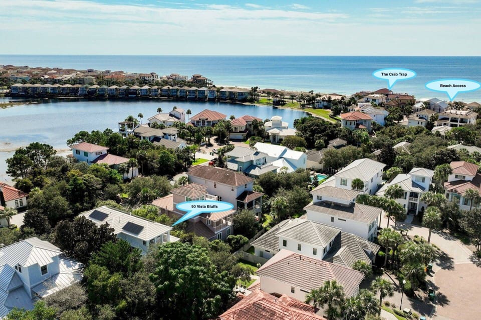 Destiny ~ Amazing Gated Community with Club House, Pool, Fitness Center, Tennis, Pickleball, Quick Stroll to the Beach