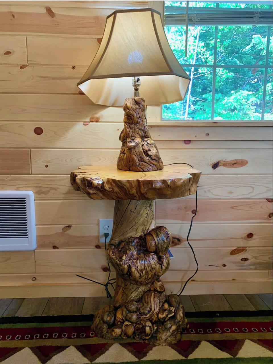 Admire the handcrafted furniture made from hand-selected Island Park timber.