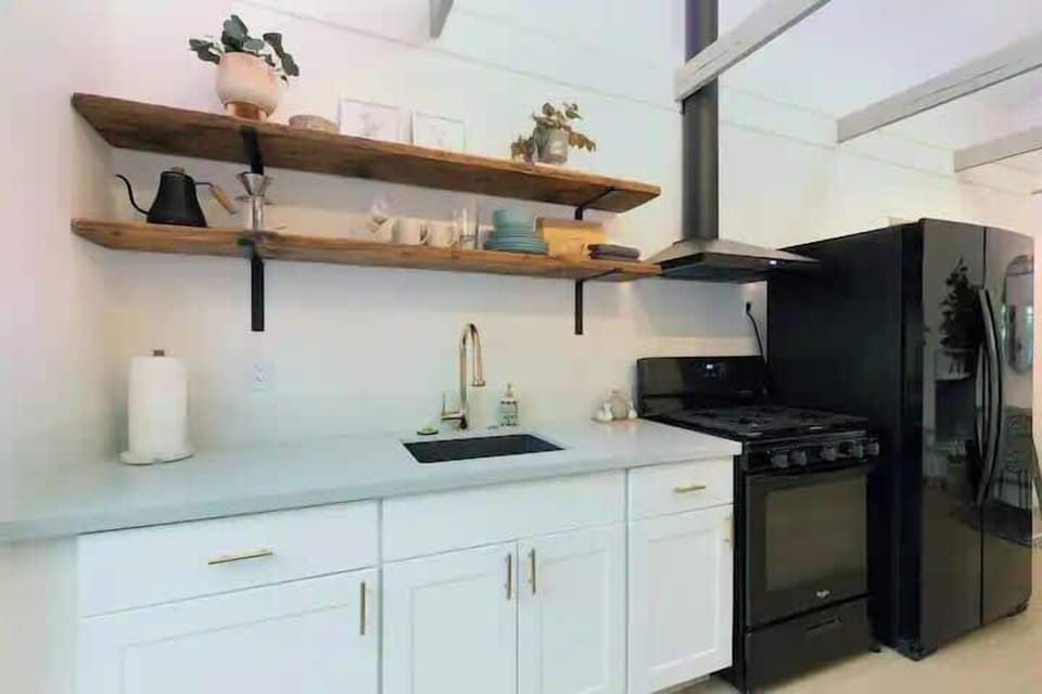 Microwave in Cabinets!