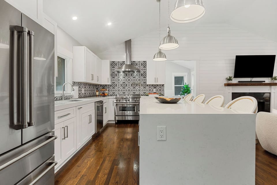Prepare meals effortlessly with our Zline-equipped kitchen.