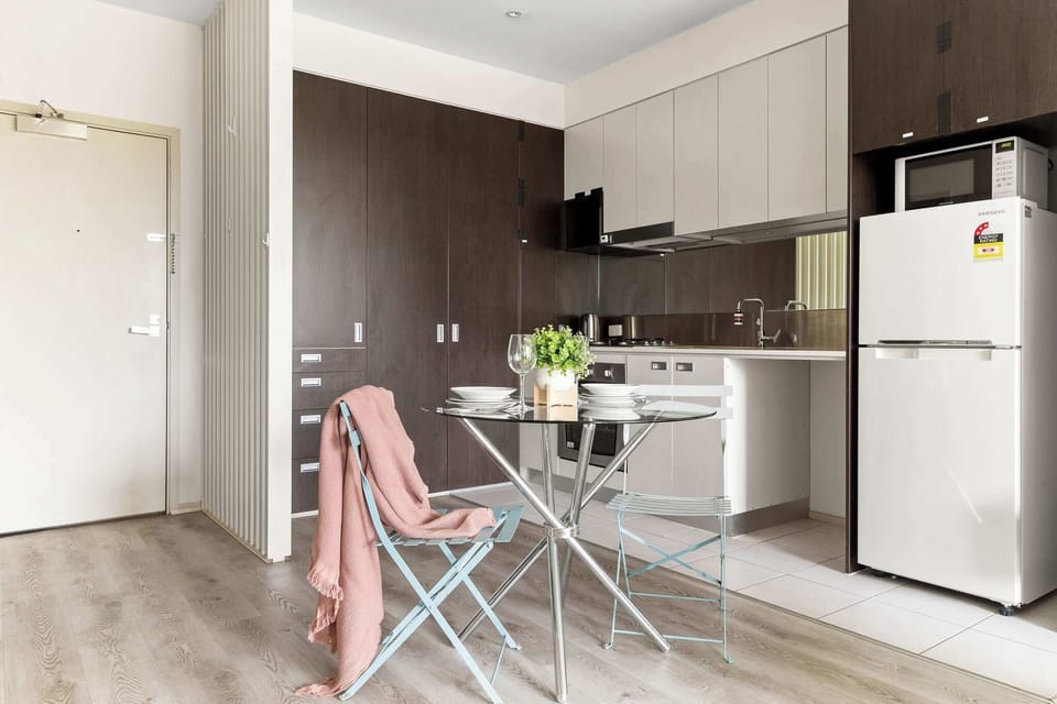 A kitchen.