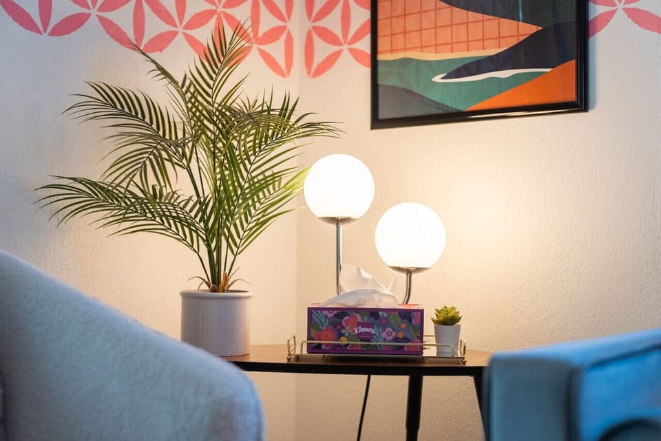 Thoughtful design touches make this space feel like home.