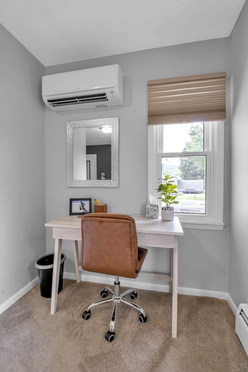 Dedicated workspace ideal for remote work, planning, or extended stays.