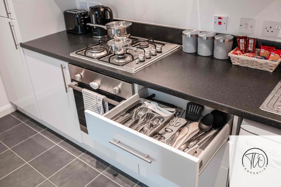 Fully equipped kitchen