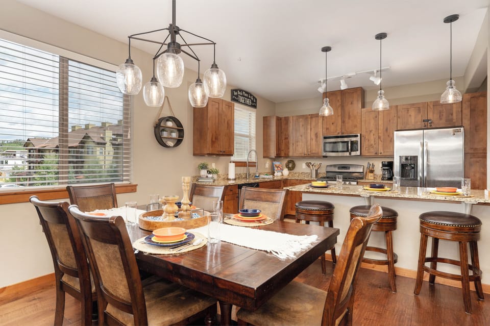 Dining Area and Kitchen