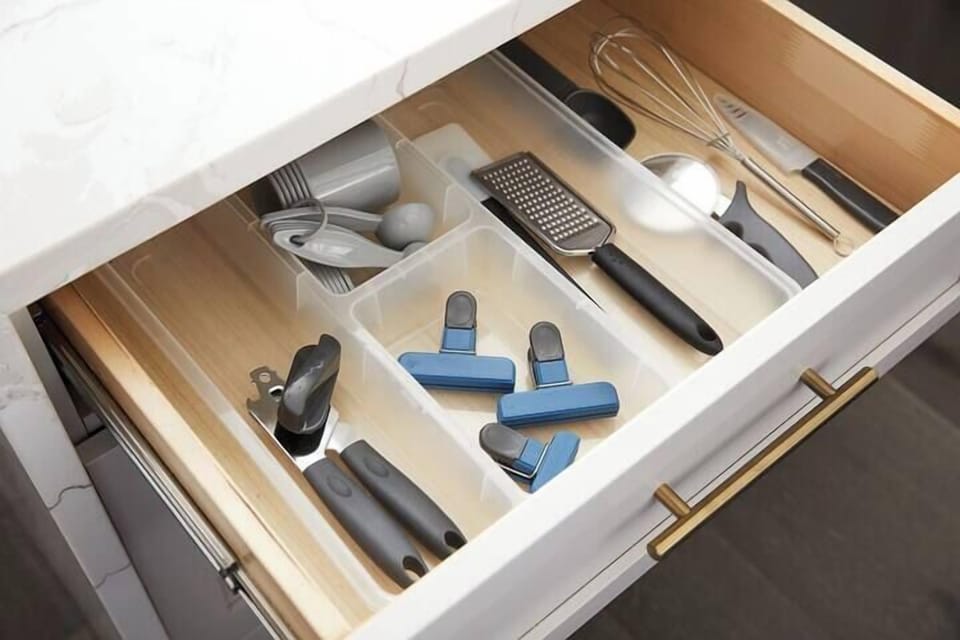 Enjoy meals together at your in-suite dining table with seating for your group. Whether it's takeout, delivery, or a home-cooked meal, this cozy dining area makes every stay at 888 Baronne feel like home in New Orleans.