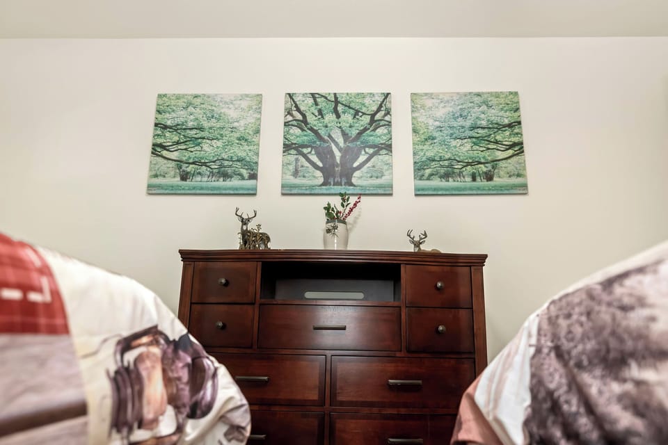 Put your things away and stay a while.