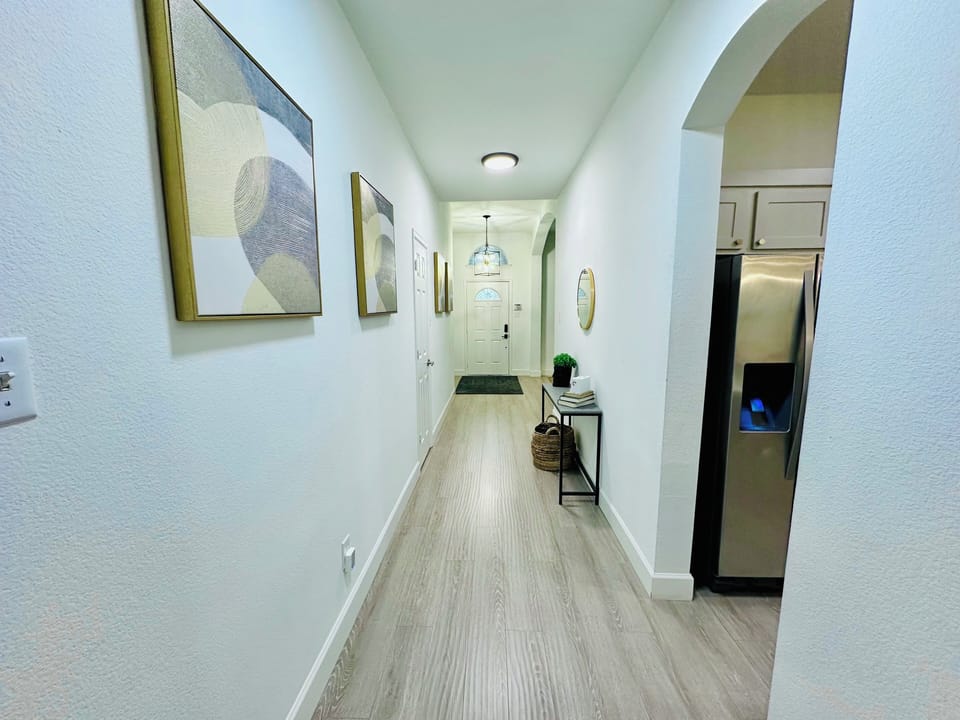Hallway upon entry 