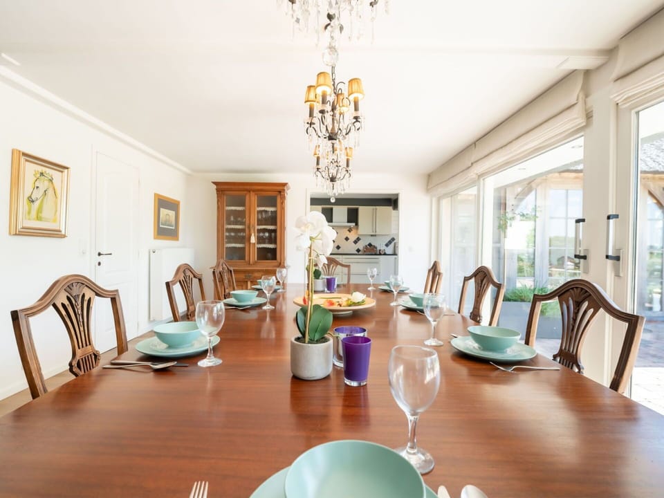Table, Furniture, Property, Chair, Azure, Picture Frame, Wood, Lighting, Interior Design, Window
