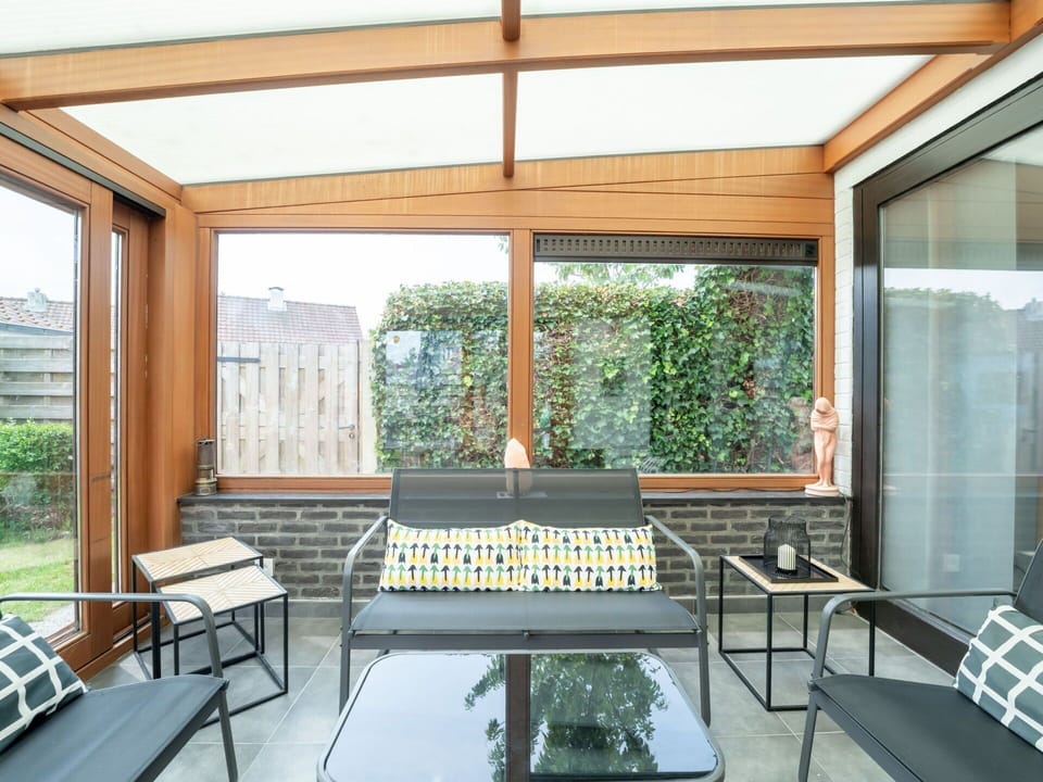 Furniture, Table, Plant, Chair, Shade, Building, Living Room, Wood, Floor, Outdoor Furniture